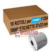 Olivetti B0410 Rotoli carta termica per Logos 694T, 57mm x 47mt, conf. da  10 pz - OFBA srl